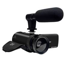 Cámara Digital profesional con micrófono de lente, videocámara de mano de 16 millones de píxeles, 1080P, HD 2024 - compra barato
