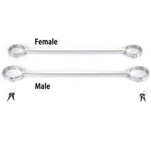 Open Leg Stainless Steel Spreader Bar Ankle Cuffs Adult Games Slave BDSM Bondage Torture Sex Toys For Couples Restraints 2024 - buy cheap