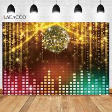 Shiny Gold String Dots Disco Birthday Carnival Party Ball Stage Portrait Photography Background Photo Backdrop Photo Studio 2024 - buy cheap