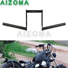 Black Drag Handlebars 1" Z Handle Bars Motorcycle 1 Inch Iron Handlebars Pullback For Harley Sportster Chopper Dyna Bobber 2024 - buy cheap