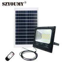 SZYOUMY-Luz Led de inundación Solar para exteriores, Panel de iluminación con pantalla de energía, 200W, 300W, con Control remoto, IP67, 2 uds. 2024 - compra barato