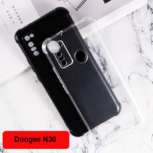 Soft Black TPU Case For Doogee N30 N 30 Back Cover on DoogeeN30 Silicone Caso Transparent Phone Case For Doogee N30 Coque Fundas 2024 - buy cheap