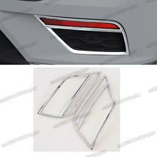 Car Rear Foglight Chrome Trims Decoration for Volkswagen t roc troc Vw T-roc 2017 2018 2019 2020 2021 Accessories Auto fog light 2024 - buy cheap