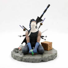 Figuras de acción de Naruto Momochi Zabuza, modelo de juguete de Pvc de 19cm, decoración de escritorio periférica de Anime, colección de adorno, muñeca, regalo para niños 2024 - compra barato