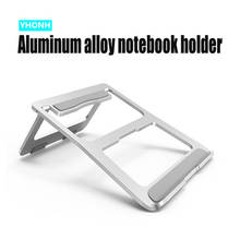 Soporte plegable de aluminio ajustable para ordenador portátil, soporte de escritorio para Macbook Pro Air de 7-15 pulgadas 2024 - compra barato