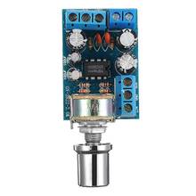 TDA2822 TDA2822M Mini 2.0 Channel 2x1W Stereo Audio Power Amplifier Board DC 5V 12V CAR Volume Control Potentiometer Module 2024 - buy cheap