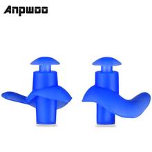 Anpwoo protetores de ouvido de proteção de orelha de silicone para dormir espuma plug anti-ruído protetores de ouvido redução de ruído 2024 - compre barato