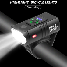 Luz doble T6 para bicicleta, recargable vía Usb, al aire libre para ciclismo, accesorios para bicicleta, linterna 2024 - compra barato