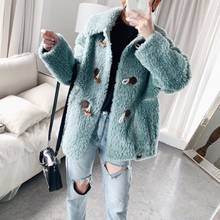 Fur 200% Wool Real Jacket for Clothes Korean Winter Coat Women Abrigos Mujer Invierno 2020 YY222 2024 - buy cheap