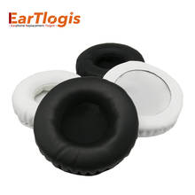 EarTlogis-almohadillas de repuesto para auriculares inalámbricos Skullcandy, piezas de repuesto para auriculares, funda de orejera, cojín de peluche 2024 - compra barato