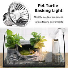 Reptile Lamp Turtle Amphibians Lizard Tortoise Heating Basking UV Light Pet Bulb for Home Turtle Caring Ornaments 2024 - buy cheap