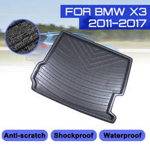 Car Rear Trunk Anti-mud Cover Carpet For BMW X3 2011 2012 2013 2014 2015 2016 2017 Floor Mat 2024 - buy cheap
