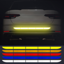 Наклейки светоотражающие полосы для багажника автомобиля Mitsubishi ASX Endeavor Expo Galant Grandis Lancer Mirage Montero 2024 - купить недорого