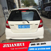 For Fit Spoiler 2004-2007 Honda Jazz Spoiler ABS plastic Material Car Rear Wing Color Rear Spoiler 2024 - buy cheap