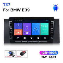 Radio multimedia con GPS para coche, Radio con reproductor de vídeo, IPS 1280x720, Android, 2 din, dvd, BT, para BMW E39 2024 - compra barato