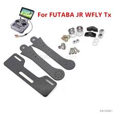 Soporte de montaje de Monitor FPV de 7 pulgadas y 8 pulgadas GF de fibra de vidrio, montaje de pantalla para transmisor FUTABA JR WFLY 2024 - compra barato