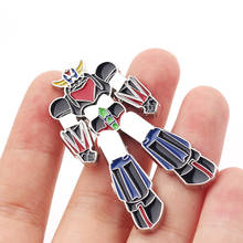 Dongmanli UFO Robot Grendizer Brooches Anime Zinc Alloy Metal Enamel Pins for Women Men Lapel Pin backpack bags badge Jewelry 2024 - buy cheap