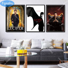 Póster Artístico de Lucifer para decoración del hogar, carteles e impresiones de la nueva temporada, arte de pared, pintura en lienzo para habitación de niños 2024 - compra barato