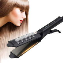 Hair Straightener Flat Iron Steam Straightener Four-gear temperature Ceramic Tourmaline Ionic Hair Straight Styler Hair Iron 2024 - buy cheap