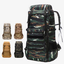 Тактические Военные альпинистские рюкзаки 70 л, вместительные мужские армейские штурмовые сумки 900D, рюкзак для активного отдыха, спорта, Походов, Кемпинга 2024 - купить недорого