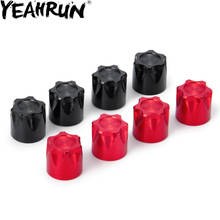 YEAHRUN 4PCS Aluminium RC Car Wheel Rim Center Cap M4 Nut for 1/10 RC Crawler Traxxas TRX4 Axial SCX10 90046 D90 Tamiya 2024 - buy cheap