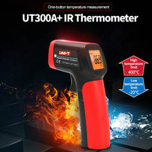 UNI-T ut300a + termômetro infravermelho-20 °c 400 °c, pistola de temperatura eletrônica industrial do termômetro do não-contato 2024 - compre barato