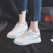 Sports Sneakers Women White Platform Wedges Women Sneakers Shoes High Heel Womens Skater Shoes Women White Trainers 2024 - buy cheap