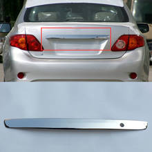 Декоративная накладка на дверь багажника из нержавеющей стали для Toyota Corolla 2007 2008 2009 2010 2024 - купить недорого