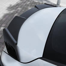 Для Toyota NEW Camry спойлер крыло багажник ABS Материал задняя губа черный хвост декоративный плавник акулы аксессуары ремонт GT стиль 2018-2021 2024 - купить недорого