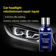 Car Wash&Maintenance Headlight Clean Retreading Liquid Spray Polish Repair Fluid Anti-scratch Agent Kit 2024 - buy cheap
