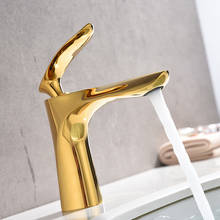 Dofaso Golden Faucet Bathroom Basin Brass Cold And Hot Water Mixter Tap Toliet Washing Deck Sink Faucet 2024 - buy cheap