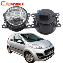 Cawanerl For Peugeot 107 Hatchback 2005 Up Car LED Fog Light 4000LM White 6000K Auto Daytime Running Lamp DRL 12V Accessories 2024 - buy cheap