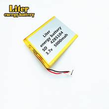 Batería de energía de 3 líneas de litros, 4285104, 3,7 V, 5000MAH, 4085105, batería de tableta de litio, PC con placa de protección, batería de polímero 2024 - compra barato