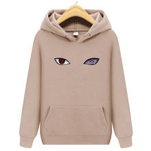 Sudadera con capucha de lana para hombre, ropa de marca Sharingan Rinnegan, chándal de Anime japonés, novedad de primavera e invierno, 2021 2024 - compra barato