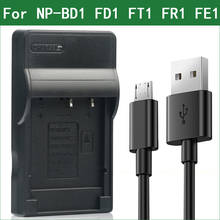 Lanfulang-cargador de batería USB para Sony DSC-T300, DSC-T500, DSC-T700, DSC-T900, DSC-TX1, DSC-L1, DSC-M1, DSC-T1, DSC-T3 2024 - compra barato