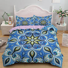 Mandala Bedding Set Bohemian Duvet Cover With Pillowcase Luxury Bed Linen Queen King Size Comforter Geometric Bedclothes 2/3pcs 2024 - buy cheap