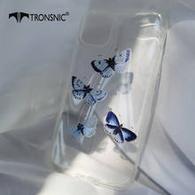 Butterfly Clear Phone Case for Huawei P30 P40 Pro LITE Soft Luxury Silicone Blue Case for Huawei P20 P10 PRO LITE P9 Shiny Cover 2024 - buy cheap