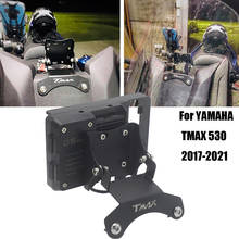 For YAMAHA TMAX 530 T MAX 530 2017 2018 2019 Stand Holder Smartphone Mobile Phone GPS Plate Bracket 2024 - buy cheap