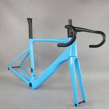 2021 new All inner cable  disc carbon road frame  Bicycle Frameset   EPS technology disc carbon  frame TT-X22 2024 - buy cheap