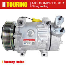 7V16 compressor For PEUGEOT 406 607 807 For CITROEN C5 C8 Xsara 6453NL 6453NK 6453YJ 6453TH 6453SE 6453TG 9659232180  96554216 2024 - buy cheap