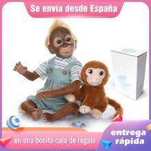 New 21inch 52CM 100% handmade reborn Monkey  very soft silicone vinyl flexible Collectible art doll 2024 - buy cheap