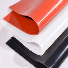 1.5mm/2mm/3mm Red/Black Silicone Rubber Sheet 500X500mm Black Silicone Sheet, Rubber Matt, Silicone Sheeting for Heat Resistance 2024 - buy cheap