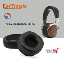 EarTlogis Replacement Ear Pads for BLON BOSSHIFI B8 B-8 Headset Parts Earmuff Cover Cushion Cups Pillow 2024 - buy cheap