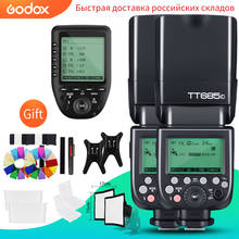 Godox-Flash con transmisor Xpro para Canon, Nikon, Sony, Fuji, Olympus, TT685C, TT685N, TT685S, TT685F, TT685O, TTL, HSS, 2 uds. 2024 - compra barato