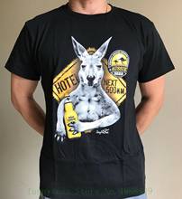 Camiseta divertida de Australia canguro para adultos y adolescentes, camisa de cerveza australiana, talla Xl, camiseta juvenil de cuello redondo 2024 - compra barato