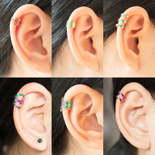 6PC Ear Cuffs for Women Set Surgical Steel Wrap Cuff Clip on Earrings Ear Cuff No Pierce Earrings Fake Earring Piercing Jewelry 2024 - buy cheap