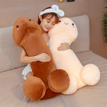 40/60/80cm Cute Long Penis Plush Toys Pillow Sexy Soft Stuffed Funny Cushion Simulation Lovely Dolls Kawaii Gift for Girlfriend 2024 - buy cheap