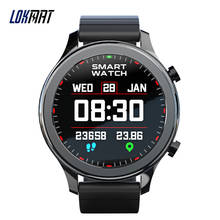 LOKMAT TIME Fashion Smart Watch Men Women Bluetooth Calls Answer Fitness Tracker Smartwatch Heart Rate Monitor for Android iOS 2024 - buy cheap