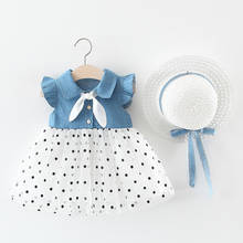 2020 Summer Fashion Baby Girl Dress Newborn Baby Wedding Party Princess Dress For Baby Girl 1 Year Birthday Dress Infant Clothes 2024 - buy cheap