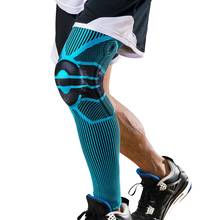 1pcs Long Knee Pads Running Leg Sleeve Calf Knee Brace Support Protector Ski/Snowboard Sport Kneepad Football Shin Guard 2024 - buy cheap